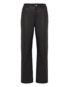 Anthology Black Leather Trouser