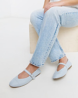 Pomona Toe Cap May Janes - Wide Fit (E)