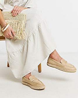 Raddix Espadrille Loafers - Wide Fit (E)