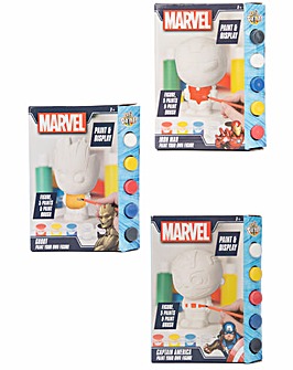 Paint Your Own Marvel Figures - Iron Man, Captain America, Groot