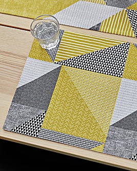 Larsson Geo Placemat Pair