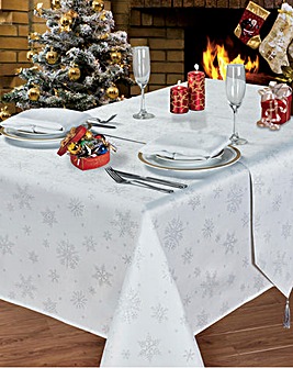 Snowflake Tablecloth