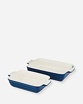 Barbary & Oak Set of 2 Roasters - Blue
