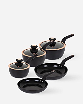 Tower Cavaletto Cookware Set Black