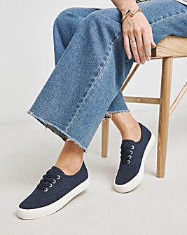 Polly Lace Up Deck Shoe Extra Wide EEE Fit
