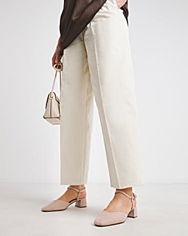 Jennifer Two Part Heeled Shoes Extra Wide EEE Fit