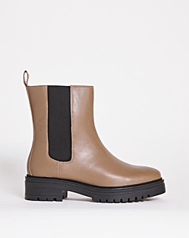 High Ankle Chelsea Boot EEE Fit