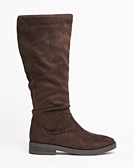 Ruched Boot EEE Fit Standard Calf