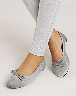 Moxie Soft Ballerina Slipper Extra Wide EEE Fit