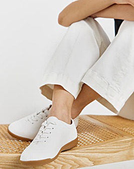 Adeline Tumbled Lace Up Trainer - Extra Wide Fit (EEE)