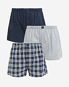 Calvin Klein Woven Boxers 3 Pack