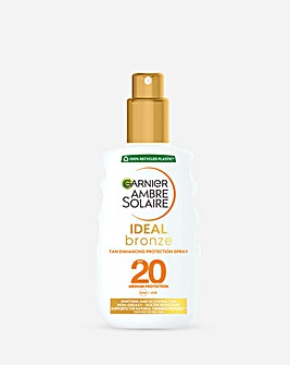 Garnier Ambre Solaire Ideal Bronze Tan Enhancing Sun Protection Spray SPF20