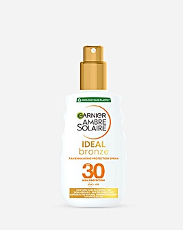 Garnier Ambre Solaire Ideal Bronze Tan Enhancing Sun Protection Spray SPF30