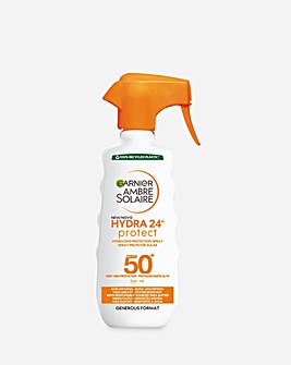 Garnier Ambre Solaire Hydra 24 Hour Protect Hydrating Protection Spray SPF50