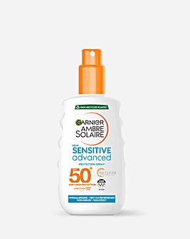 Garnier Ambre Solaire Sensitive Hypoallergenic Sun Protection Spray SPF50+ 200ml