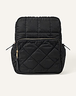 Accessorize Quilted Laptop Backpack