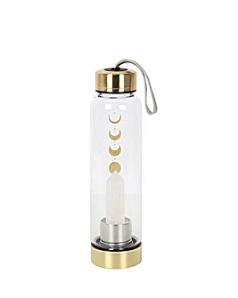 Moon Phase Crystal Water Bottle