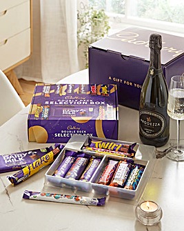 Cadbury Selection Box & Prosecco Gift