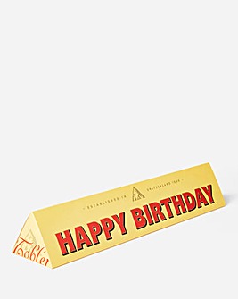 Toblerone Chocolate Happy Birthday Bar - 360g