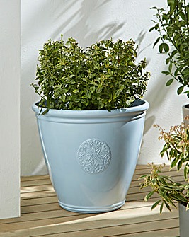 La Hacienda Eden Emblem Blue Planter 40cm