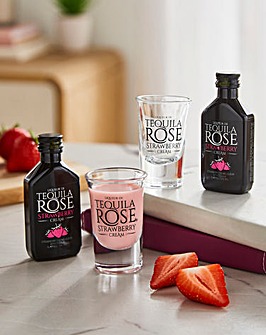 Tequila Rose 2x5cl & Shot Glasses