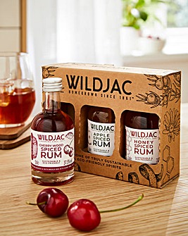 Wildjac Spiced Rum Collection Gift Box (3x5cl)