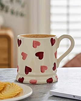 Emma Bridgewater Pink Hearts Half Pint Mug