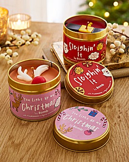 Bomb Cosmetics Christmas Candles Set