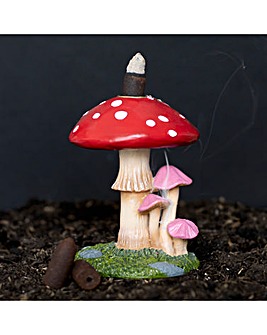 Mushroom Backflow Incense Burner