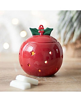 Red Bauble Oil Burner