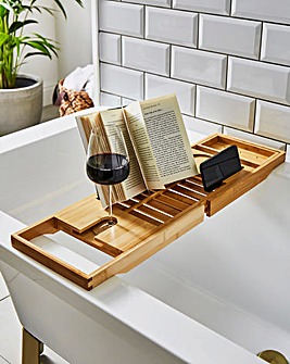 Natural Bamboo Bath Caddy