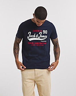 Jack & Jones Logo Crew T-Shirt