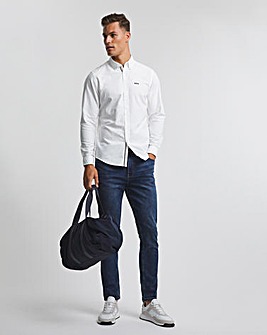 BOSS White Long Sleeve Regular Fit Shirt