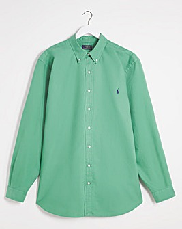 Polo Ralph Lauren Raft Green Long Sleeve Oxford Shirt