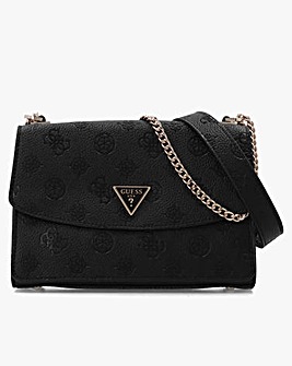 Guess Cresidia II Convertible Black Cross-Body Bag