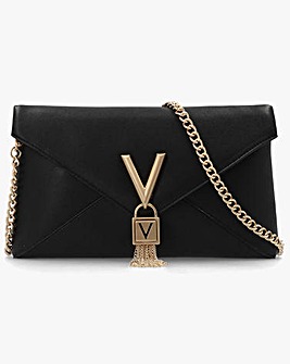 Valentino Bags Stella Black Envelope Pochette Bag