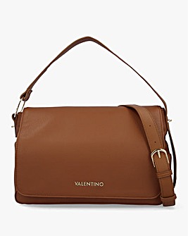 Valentino Bags Peonies Tan Shoulder Bag