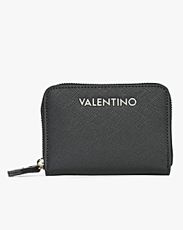 Valentino Bags Zero II Black Zip Around Purse