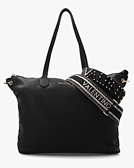 Valentino Bags Dea Black Shopper Bag