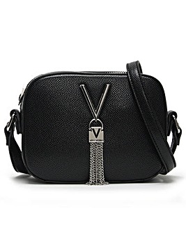 Valentino Bags Divina Pebbled Camera Bag