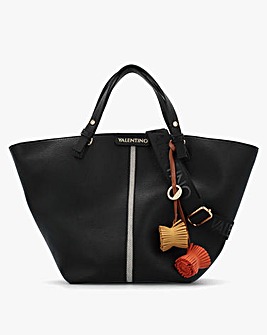 Valentino Bags Hybris Black Shopper Bag