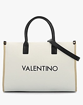 Valentino Bags Acantha Ecru Shopper Bag