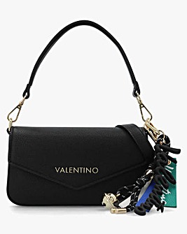 Valentino Bags Ryta Black Bag Charm Cross-Body Bag