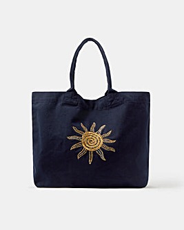Accessorize Sun Embellished Shopper Bag