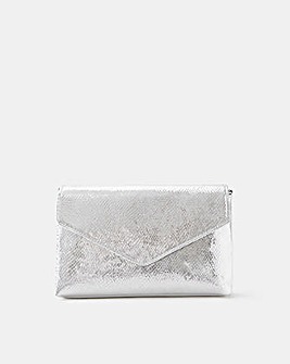 Accessorize Metallic Envelope Crossbody