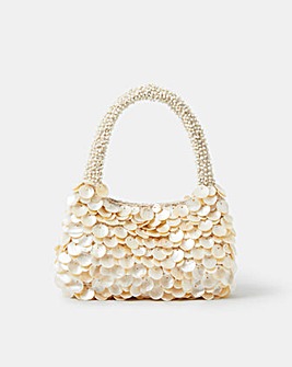 Accessorize Mother of Pearl Beaded Bag