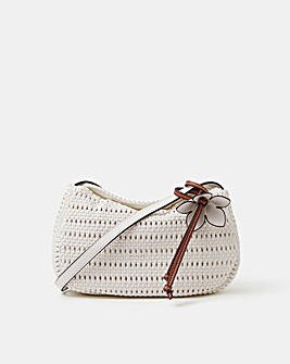Accessorize Woven Crossbody Bag