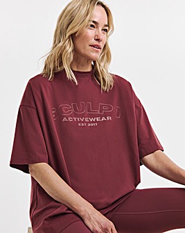 Scult Activewear Oversized Short Sleeve T-shirt