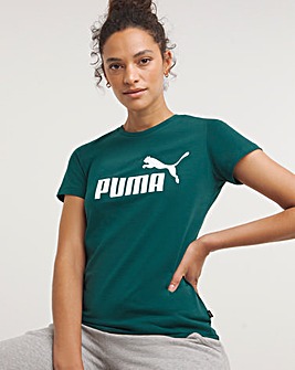 PUMA Short Sleeve Logo T-Shirt