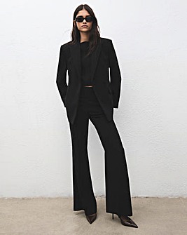 Mango High Waisted Suit Trouser